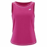 Babolat Exercise Cotton Tank Dark Pink